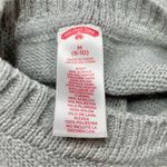 Holiday Time Grey White Polka Dot Polar Bear Snow Christmas Ugly Sweater Medium Photo 6