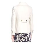 Tory Burch  Bernadine Wool Blend‎ Peacoat Button Jacket 48131588 SHELL/IVORY 0 Photo 1