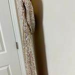 Mac Duggal Sequined One Shoulder Draped Back Gown in Silver Size US 4 Photo 4