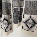 Aeropostale Black/Whtie Oversized Cardigan Size Extra Small Photo 7