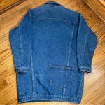 VTG 80’s Weathered Blues Oversized Button Up Denim Jacket Size M Blue Size M Photo 2