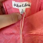 For Love & Lemons Gabrielle Slip Mini Dress Pink Lace Up Back Rhinestone S NWT Photo 5