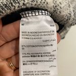 Charter Club  Black White Plaid Pullover Sweater Sz M Photo 6