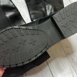 SO NIB  Tall Riding Black Faux Leather Boots Photo 2