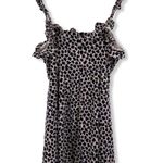 AQUA  Animal Print Sleeveless Dress Small Photo 2