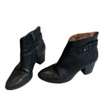 Madewell Kelci Heeled Black Leather Boots, Sz 8 Photo 2