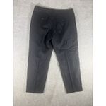 Vince  black‎ cuffed soft silky bemburg/cotton Trouser Dress Pants Pleated 10 Photo 9