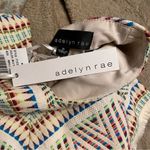 Adelyn Rae  Embroidered Dress Fringe Exposed Zipper Back Cut Outs Size S Photo 7