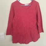 Habitat  small pink textured top Photo 3
