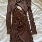 Princess Polly Brown Mini Dress Photo 4