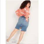 Old Navy  Women’s Extra High Waisted Jean Skirt Size 4 Photo 1