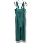 Gal Meets Glam  NWT Nicole Teal Jumpsuit Women's Size‎ 12 Sleeveless Cocktail Photo 2