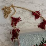 Beaded Tomato Fruit Crossbody Bag Tassels Multicolor NWT Anthropologie viral bag Blue Photo 2