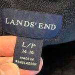 Lands' End Lands’ End Quilted Black Jacket Women’s Size Large Zip Up Photo 4