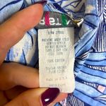 Vintage Cristina Tropical Floral Vest Top Collared Button Top Size M Photo 4