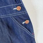 Vintage Round House Overalls Patchwork Grunge Work 80s USA Blue Size undefined Photo 5