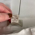 Loft women’s solid white denim skinny fit ripped distressed look jeans casual 0 Photo 6