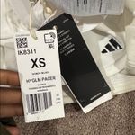 Adidas  White Hyperglam Pacer Shorts SIZE XS Photo 4