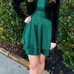 City Studios  Homecoming Holiday Cocktail Dress Green Photo 0