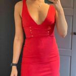ZARA NWOT Trafaluc Collection corset Red Sleeveless Mini Dress woman size S Photo 1