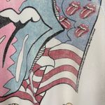 NWOT People of Leisure Rolling Stones Raglan Sweatshirt | Medium | Vintage White Photo 10