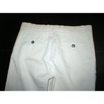 New Womens Designer Italy Barbe Napoli Pants 42 6 Work Khaki Crop Casual NWT Tan Photo 4