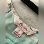 Candie's Sheer Neon Sunglasses Print Flowy Button Tank Top Beach Travel Size S Photo 7