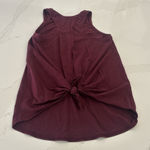 Lululemon  Women's Burgundy Sleeveless Tank Top Photo 0
