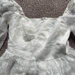 Lulus White Floral Bustier Mini Dress Photo 6