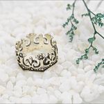Royal Crown Ring Silver Photo 3