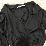 Twelfth Street by Cynthia Vincent Black Romper Size 6 Photo 3