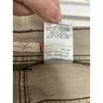 Levi's Vtg Y2K Levi’s Denim Low Rise Micro Mini Skirt Size 5 Tan Summer 2006 RARE Photo 3