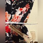 Umgee  Black Floral Short Jumpsuit Photo 4