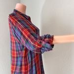 Ralph Lauren black label Plaid Top Shirt Sz L Button Up Collared Long Sleeve Red Size L Photo 8