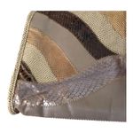 Steglo for Trotting Shoulder Bag Snakeskin Patchwork Retro Wave Textured Purse Photo 1