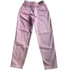 Lee Vintage Sport Pink Denim Jeans Size 12 Medium High Waist Preppy Barbie Photo 5