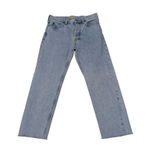 Everlane The Relaxed Straight Jeans Light Wash Cropped Length Capri Womens 23 Photo 1