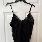 Cinema Exoile Black Chemise Lingerie Slip Camisole Top large Photo 0