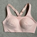 Athleta  Light Pink Powerback Sports Bra High Support Size Women's 36D Photo 2