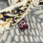 G Open Front Animal Print Print Kimono Coverup Jacket Top One Size Fits Most White Size L Photo 7