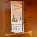 NWT Holiday Socks – “We Put Heart & Sole” Winter Scene Green Photo 1