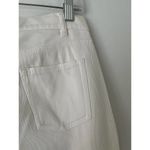 NWD Iceberg White Fretty Denim Cropped Jeans Made In Italy Euro 42 US 26 Photo 4