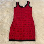Guess  Red and Black Mini Dress size S brand new length 32” bust 26” Photo 5