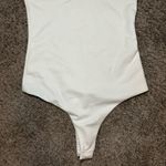 Lovers + Friends  White Halter Bodysuit Photo 5