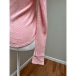 Generation Love Puff sleeve Waffle Knit Long Sleeve Pink top size XS Photo 6