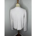 Alashan Pink Cotton Cashmere Waffle Knit Long Sleeve Sweater Medium M Photo 2