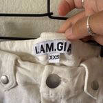 I am gia Holly Lace Up White Pants Size XXS Photo 3