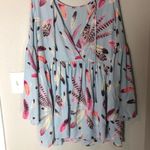 BUDDY LOVE Eva Pale Blue Heather Tie Back Dress S Photo 4