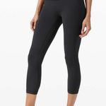 Lululemon  Align Ultra High Rise 21” Black Leggings Size 6 Small Yoga Stretch Photo 0