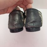 Donald J Pliner Size 8 Smoking Loafer Dendasp Metallic Brocade Slippers Flats Gray Photo 5